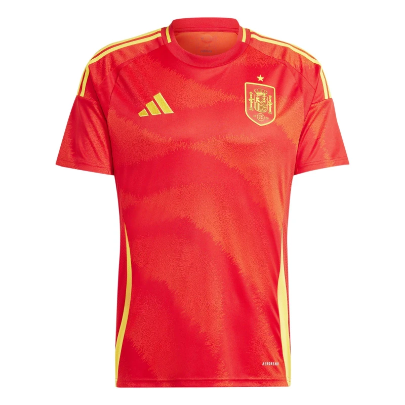 Image of adidas Spain Home Shirt 2024 Adults Scarlett male M
