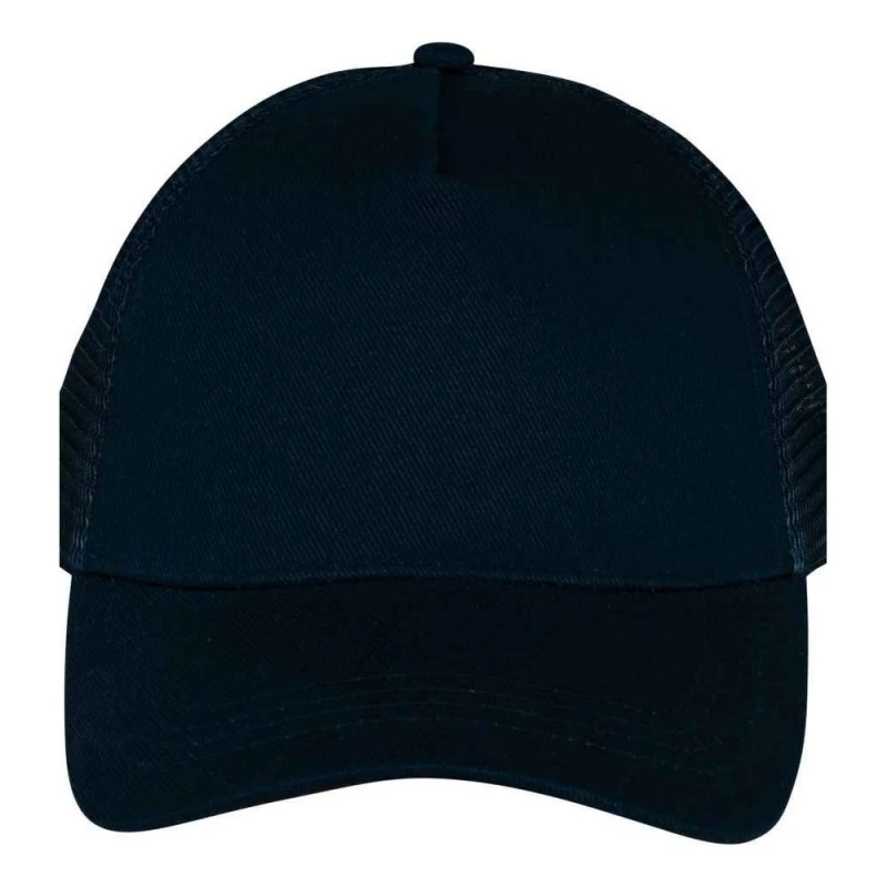 Image of Native Spirit Womens 5 Panel Trucker Cap in Black Female One Size