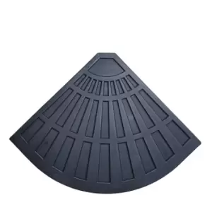 Image of 1 Piece 14kg Black Hanging Banana Cantilever Garden Parasol Base Weight