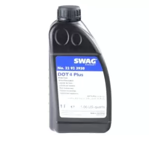 Image of SWAG Brake Fluid VW,AUDI,MERCEDES-BENZ 32 92 3930 B000200,B00060010,B000600A3 B000600B3,B000750M3,0009890807,000989080717,000989100710,A0009890807
