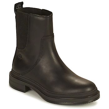 Image of Timberland LISBON LANE CHELSEA womens Mid Boots in Black,4,5,6,7,7.5