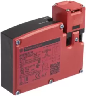 Image of Telemecanique Sensors XCS-TE Solenoid Interlock Switch, Power to Unlock, 24 V ac/dc, Preventa