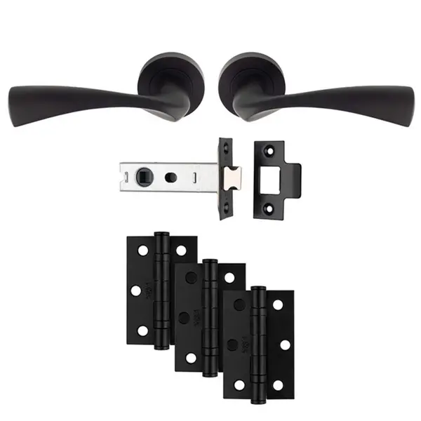 Image of Sintra Latch Pack, Matt Black