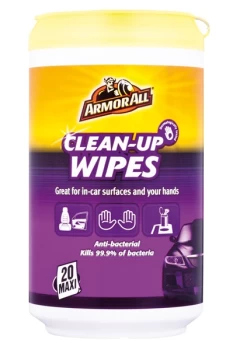 Image of Clean Up Wipes - Pack Of 20 87020EN ARMORALL