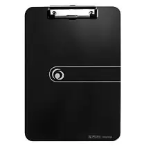 Image of Herlitz 11205663 clipboard Black Plastic, Polystyrene
