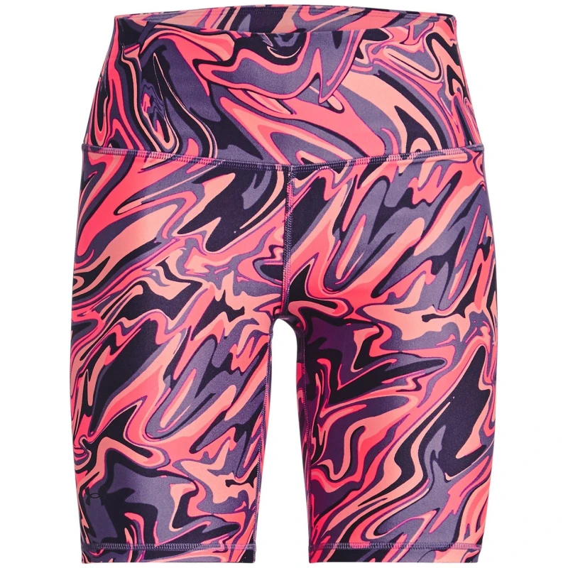 Image of Under Armour Armour HeatGear Bike Shorts Womens - Pink Pink 8