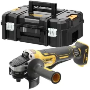 Image of DEWALT DCG406N 18v XR Brushless Cordless 125mm Angle Grinder Paddle Switch Tstak