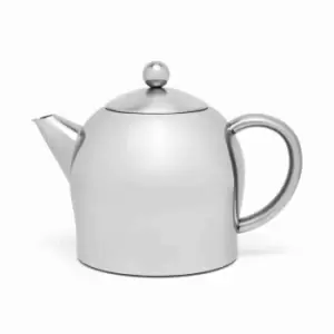 Image of Bredemeijer Teapot Double Wall Minuet Santhee Design 0.5L In Satin Finish Steel