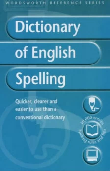 Image of Dictionary of English Spelling by Martin H Manser Paperback