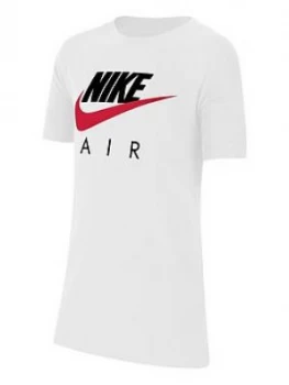 Image of Nike Older Boys Air T-Shirt - White