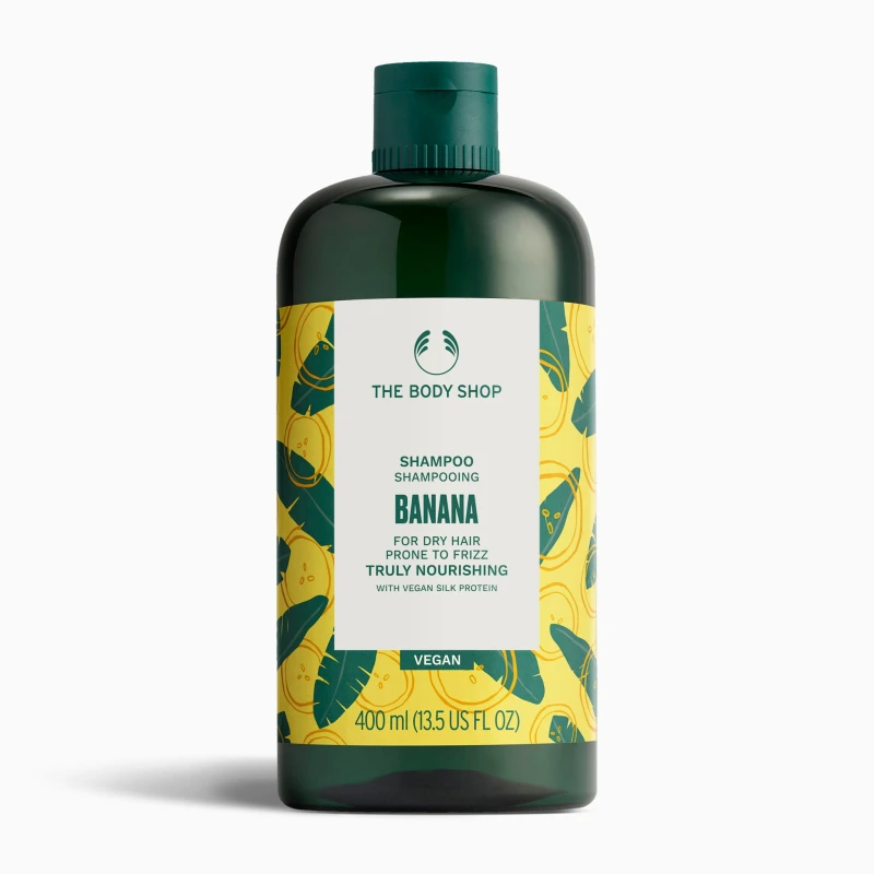 Image of The Body Shop Banana Truly Nourishing Shampoo 400ml