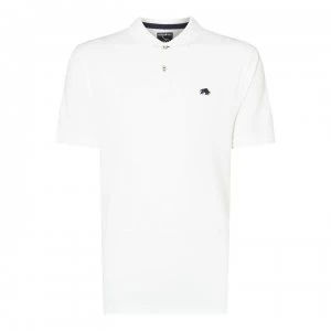 Image of Raging Bull Signature Polo Shirt - White63