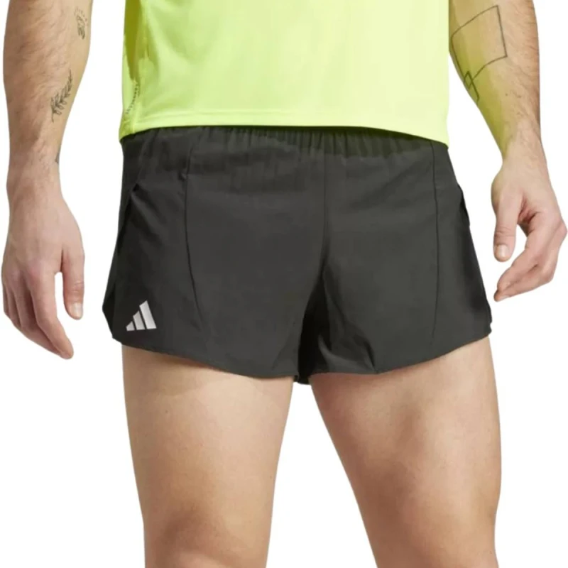 Image of Adizero Essentials Split Black Shorts, Size L