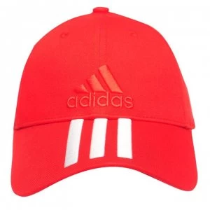 Image of adidas Baseball 3-Stripes CT Cap - Red