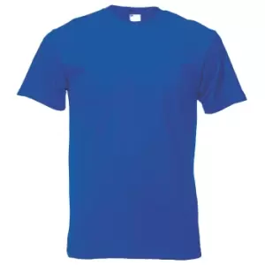 Image of Mens Short Sleeve Casual T-Shirt (Medium) (Cobalt)