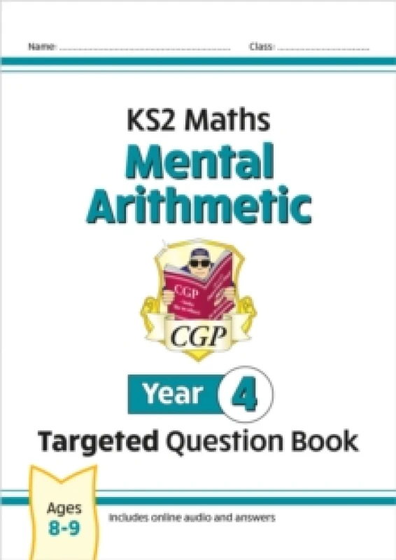 Image of KS2 Maths Year 4 Mental Arithmetic Targeted Question Book (includes Online Answers & Audio Tests) Paperback / softback