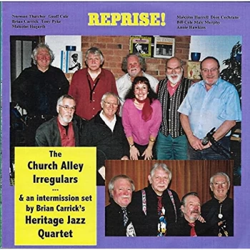 Image of The Church Alley Irregulars - Reprise - Brian Carrick's Heritage Jazz Quartet Plays Lover and Other Hits CD