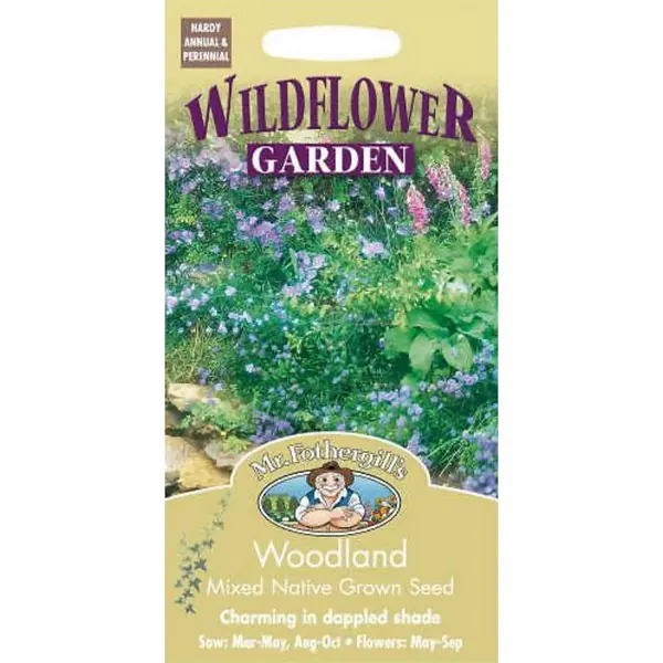 Image of Mr. Fothergill's Woodland Mixture Seeds Multicoloured
