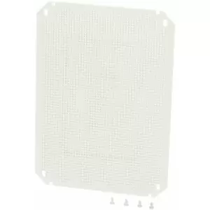 Image of Fibox 4850072 NEO MPI 4232 Multiperforated plastic mounting plate 375x265x3mm