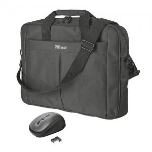 Image of Trust Primo notebook case 40.6cm (16") Briefcase Black