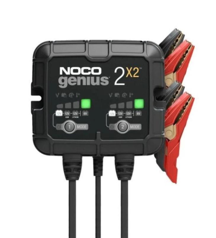 Image of NOCO GENIUS2X2 2-Bank 4A Smart Battery Charger (6/12V)