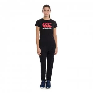 Image of Canterbury Logo T Shirt - Black