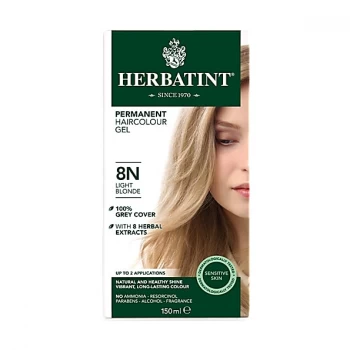 Image of Herbatint Permanent Hair Colour Gel - Light Blonde