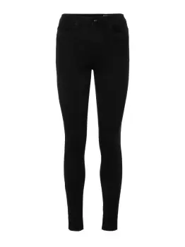 Image of VERO MODA Vmsophia High Waist Skinny Fit Jeans Women Black