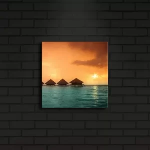 Image of 2828?ACT-3 Multicolor Decorative LED Lighted Canvas Painting