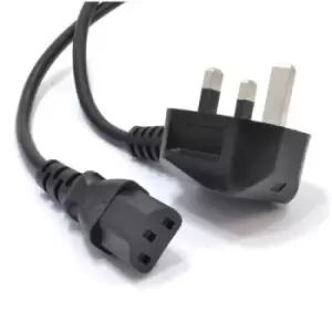 Image of Jedel UK Power Lead Kettle Lead Moulded Plug 5A 1.8 Metres