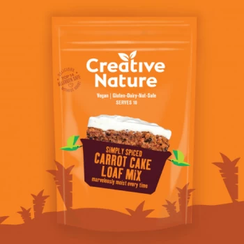 Image of Creative Nature Simply Spiced Carrot Cake Loaf Mix - 250g
