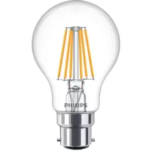 Image of Philips 5.5W LED BC B22 GLS Very Warm White Dimmable - 70970200