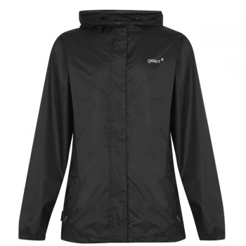 Image of Gelert Packaway Mens Waterproof Jacket - Black