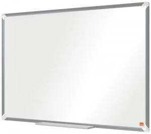 Image of Nobo Premium Plus Steel Magnetic Whiteboard 900x600mm