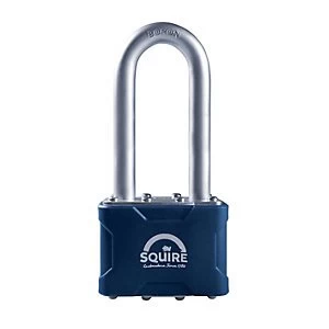 Image of Squire Long Shackle Laminated Double 4 Pin Locking Padlock - 50mm