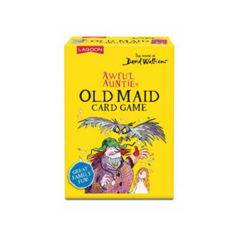 Image of Paul Lamond Games David Walliams Awful Auntie's Old Maid Card Game - Brand New And Sealed