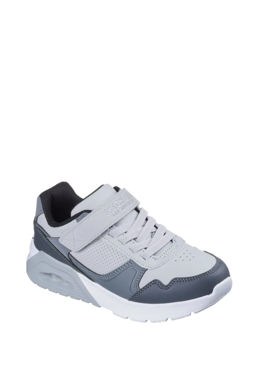 Image of Skechers Mens Uno Lite 2.0 Pillar Duo Trainer in Light Grey Size: 3 Light Grey Male 3