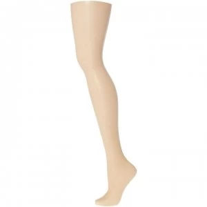 Image of Charnos Simply bare 7 denier no toes tights - Tan