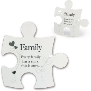 Image of Said with Sentiment Jigsaw Wall Art Family