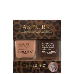 Image of nails inc. As Purr Leopard Duo