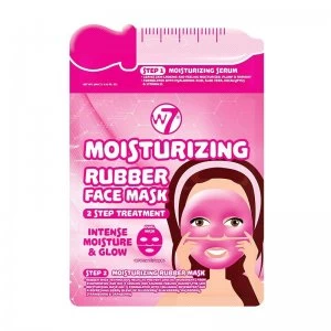 Image of W7 Moisturising 2 Step Treatment Rubber Face Mask