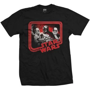 Image of Star Wars - Episode VIII Phasma Retro Unisex Medium T-Shirt - Black