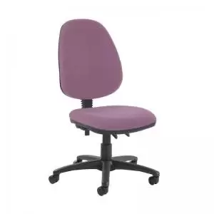 Image of Jota high back PCB operator chair with no arms - Bridgetown Purple