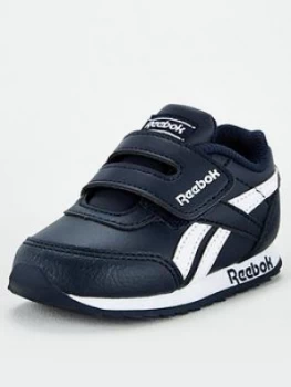 Image of Reebok Royal Classic Jogger 2 Kc Infant Trainers - Navy/White