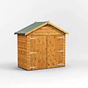 Image of Power Garden Shed 36PAB Golden Brown 3x6