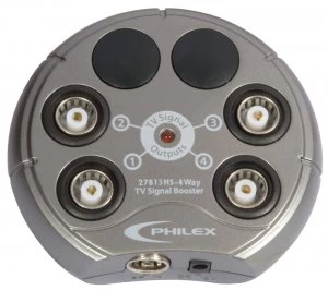 Image of Slx 27813HSG-03 4-Way TV Signal Booster