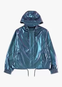 Image of Rains Womens String W Jacket In Laser