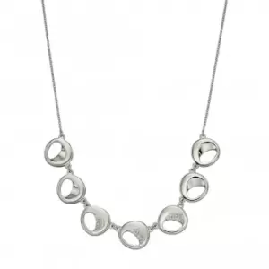 Image of Organic Cubic Zirconia Pave Necklace N4394C