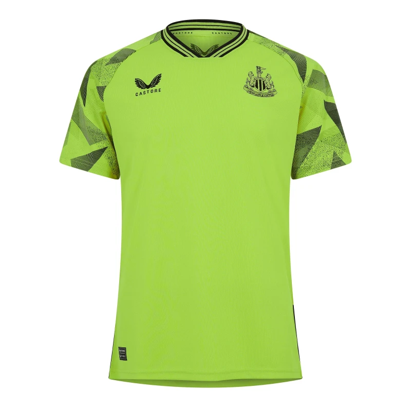 Image of Castore Castore NUFCHGKSsShr AcidLime/Caviar male S