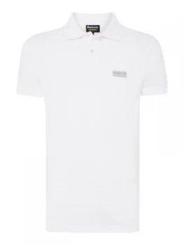 Image of Mens Barbour Essential Polo Shirt White